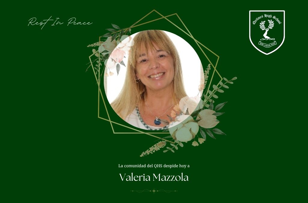 Despedimos a Valeria Mazzola